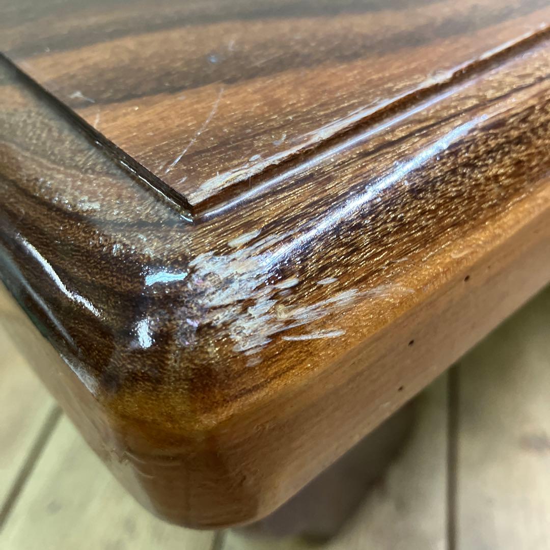 B-1 昭和レトロ 銘木 豆座卓 飾り台 花台 ミニテーブル 木製盆栽台 古道具