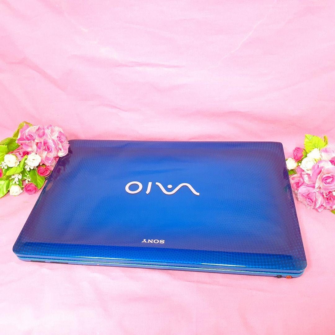 大人気ブルーVAIO★Core-i5★WIN11★新品SSD256G★高速8G