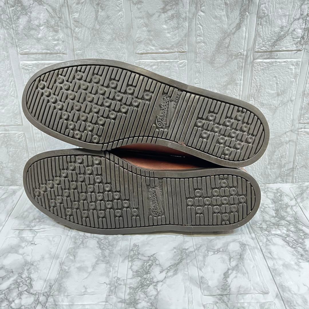 【美品】パラブーツ　paraboot BARTH MARINE ダークブラウン