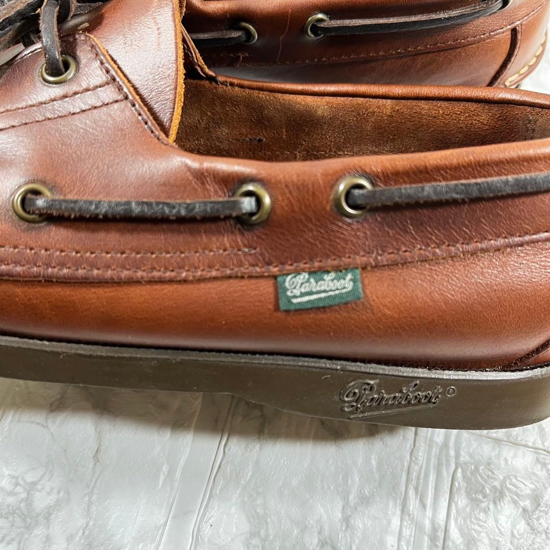 【美品】パラブーツ　paraboot BARTH MARINE ダークブラウン