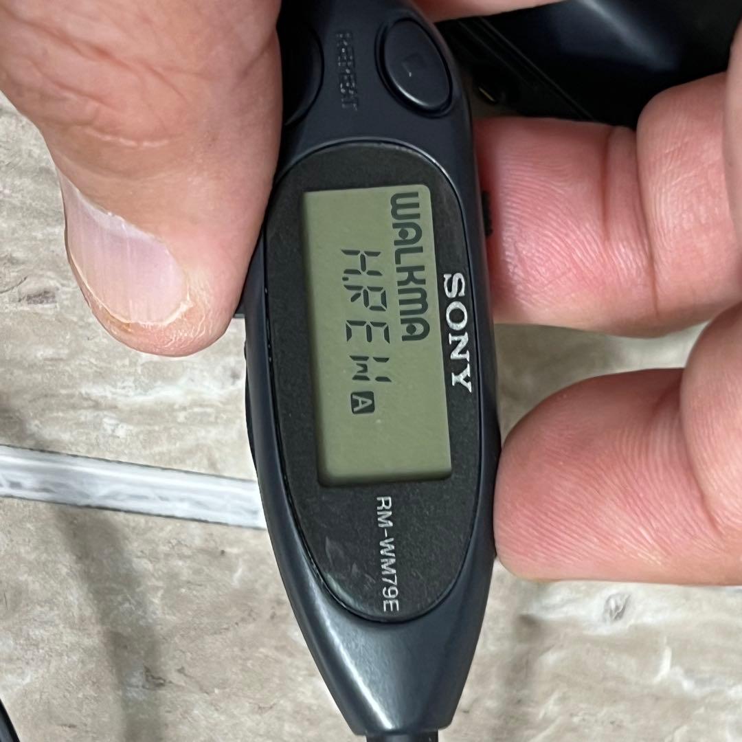 元箱付 SONY WALKMAN WM-EX2 ポータブルカセット ウォークマン