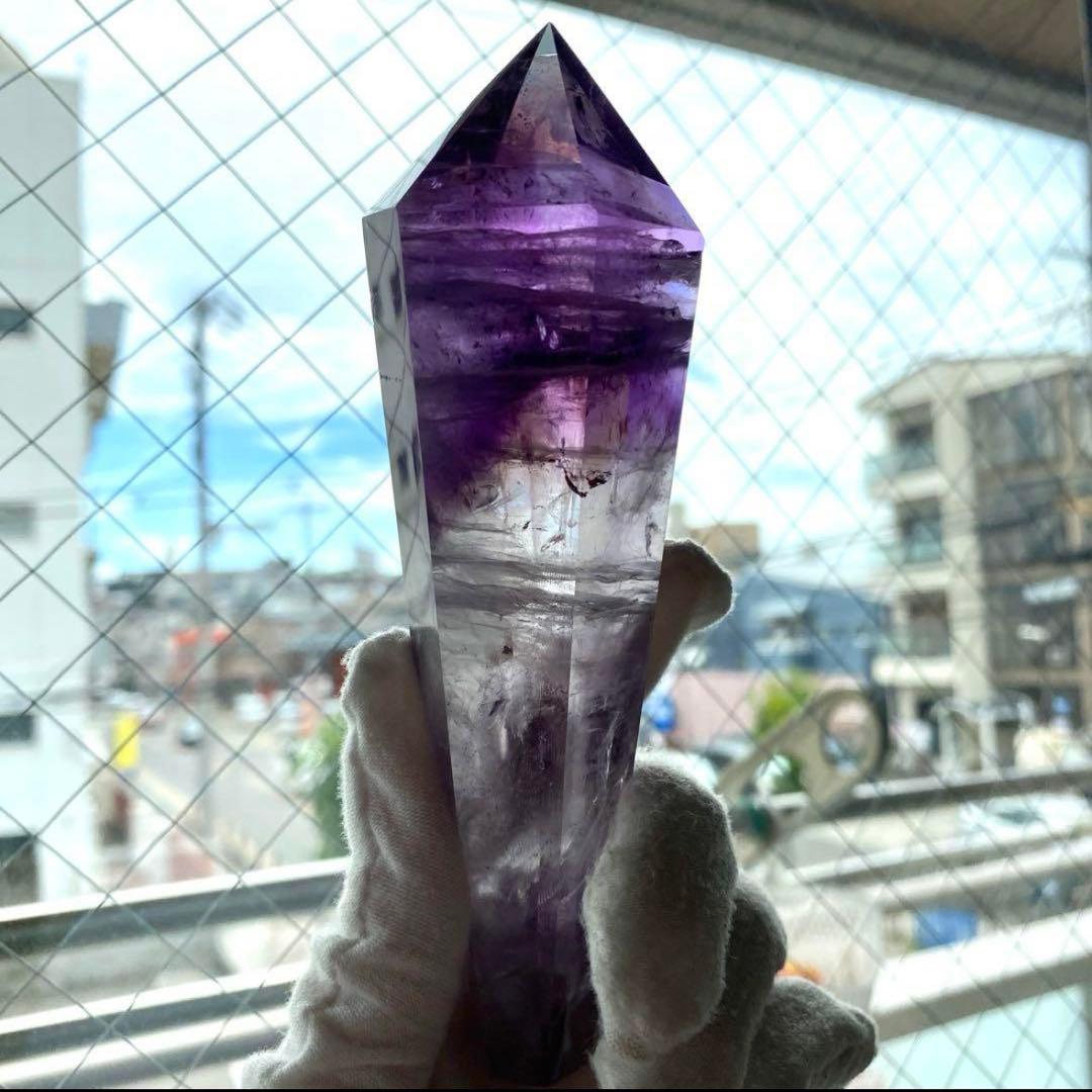 ロマネサイト アメジスト ポイントワンド