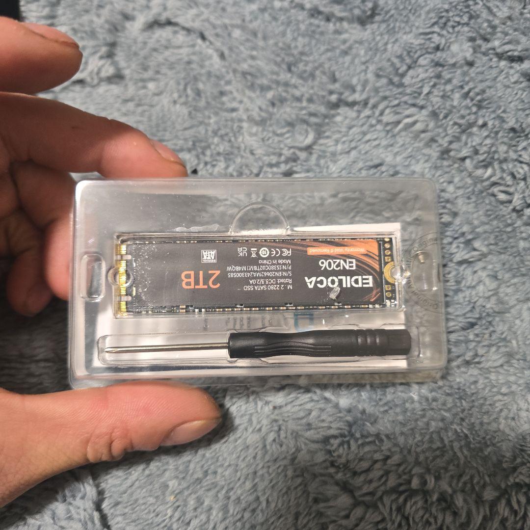 内蔵型SSD EDILOCA EN206 SSD 2tb M.2 2280 3D