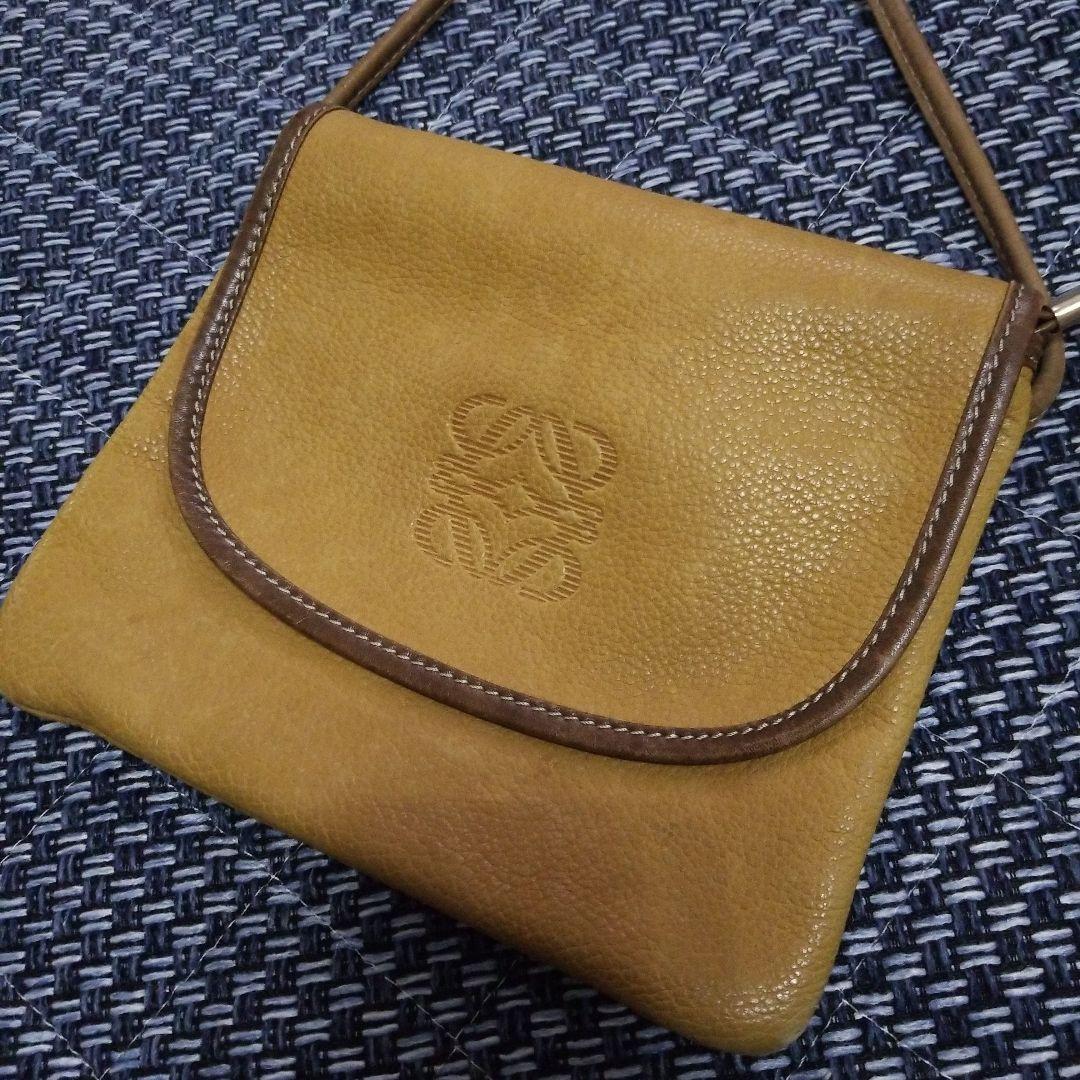 maruuu。LOEWEロエベ　アナグラム　ショルダーバッグ　ヴィンテージ