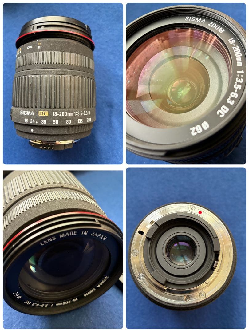 【豪華セット】Nikon D100 ボディ ＋ SIGMAレンズ2本バッテリー2