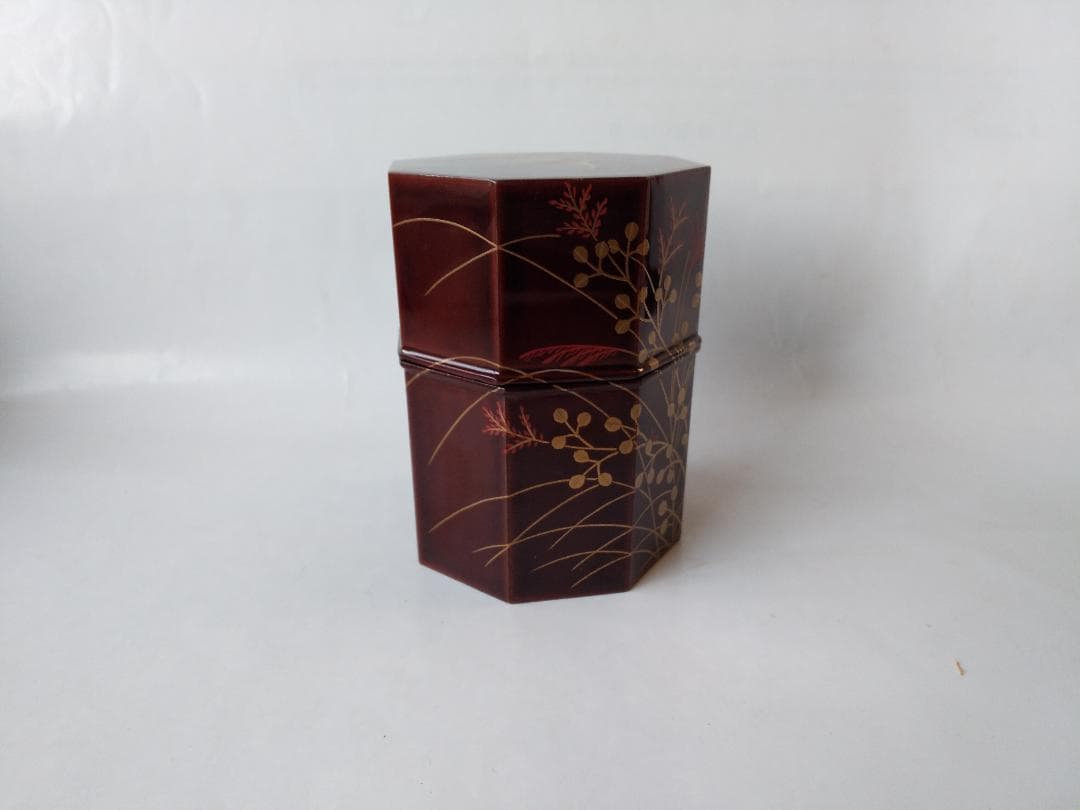 中村宗悦 作 源氏香図 中棗 共箱 共布 漆器 漆芸 抹茶 茶道具 新品 未使用