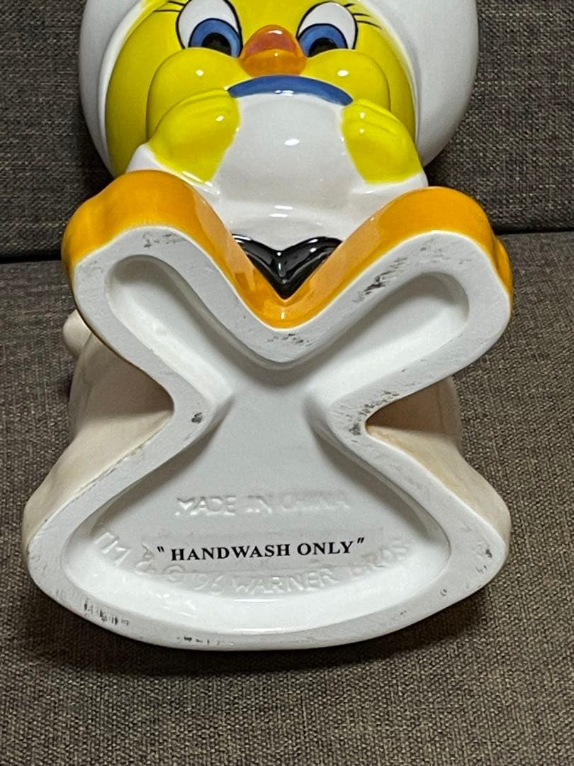 トゥイーティー　陶器　カトラリーケース、ペン立て