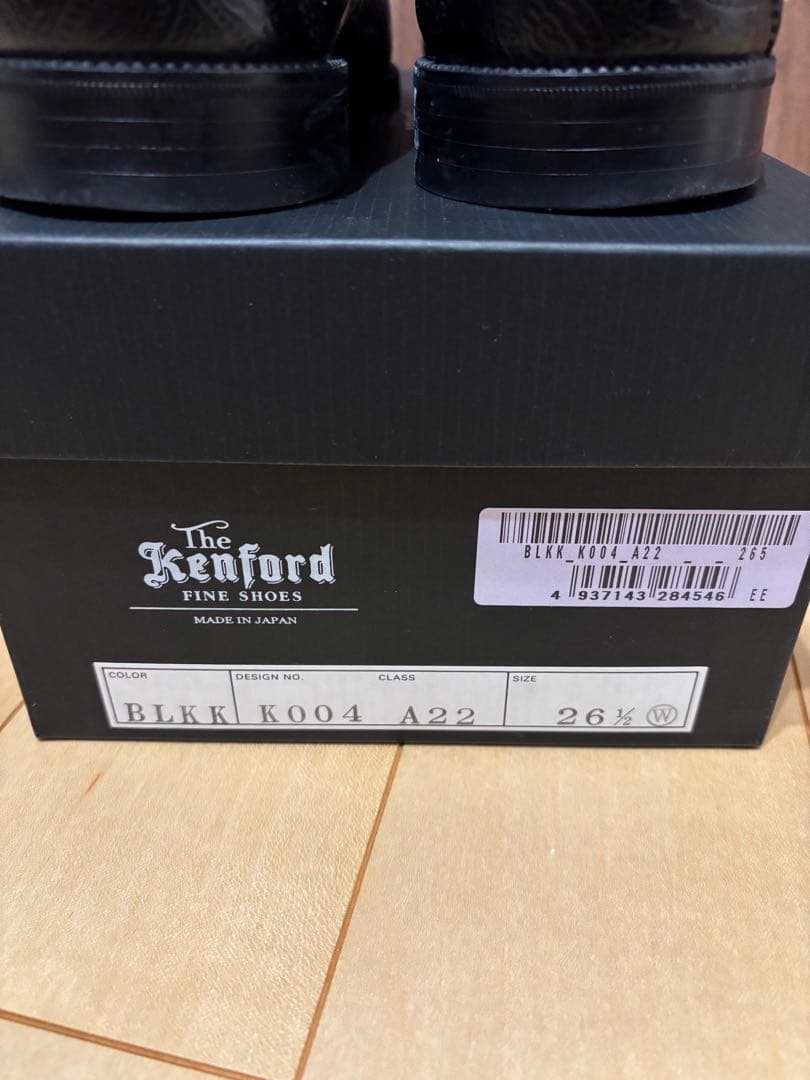 Kenford ペイズリー総柄ローファー　26.5cm