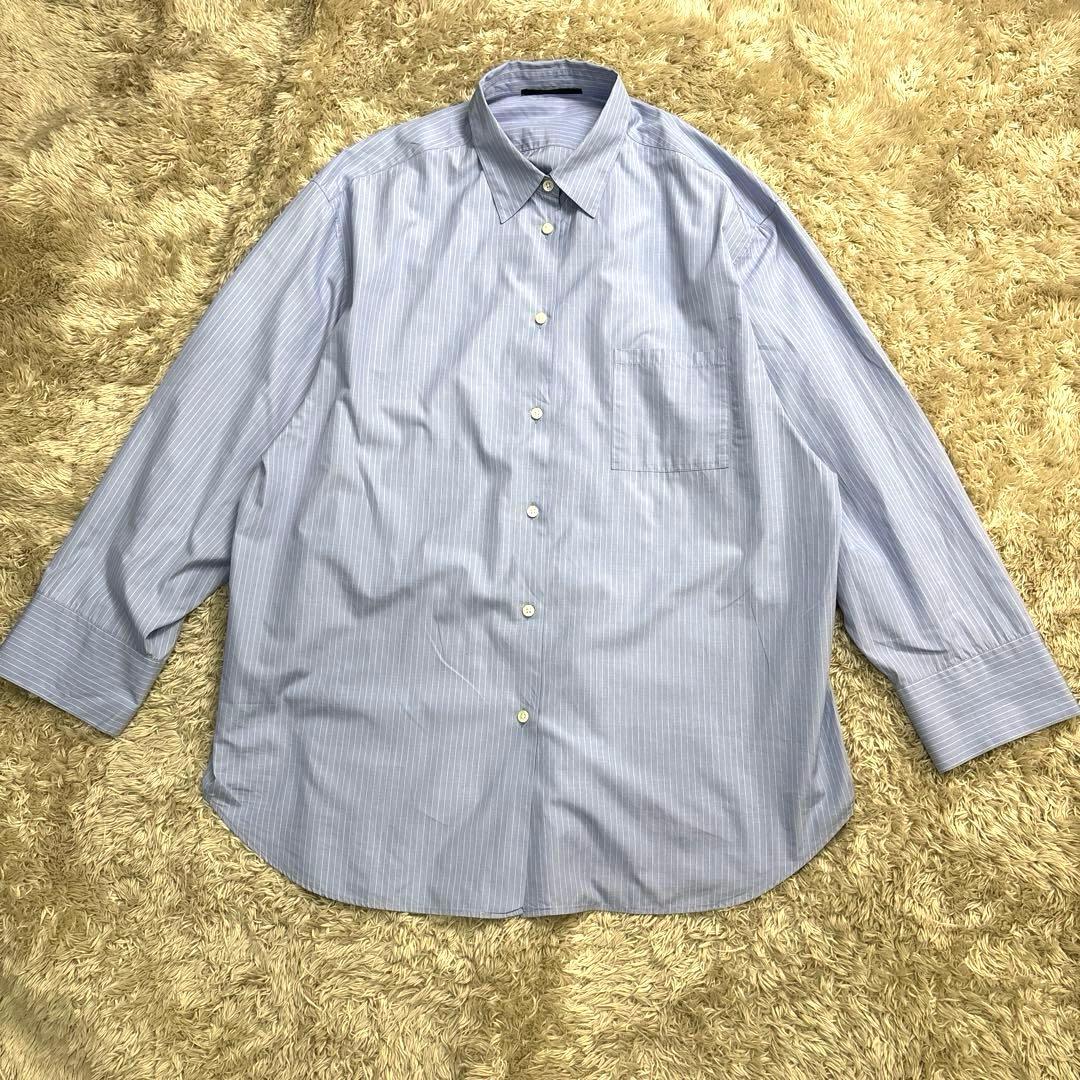 【美品】AP STUDIO◆ オリジナルストライプシャツ　フリー