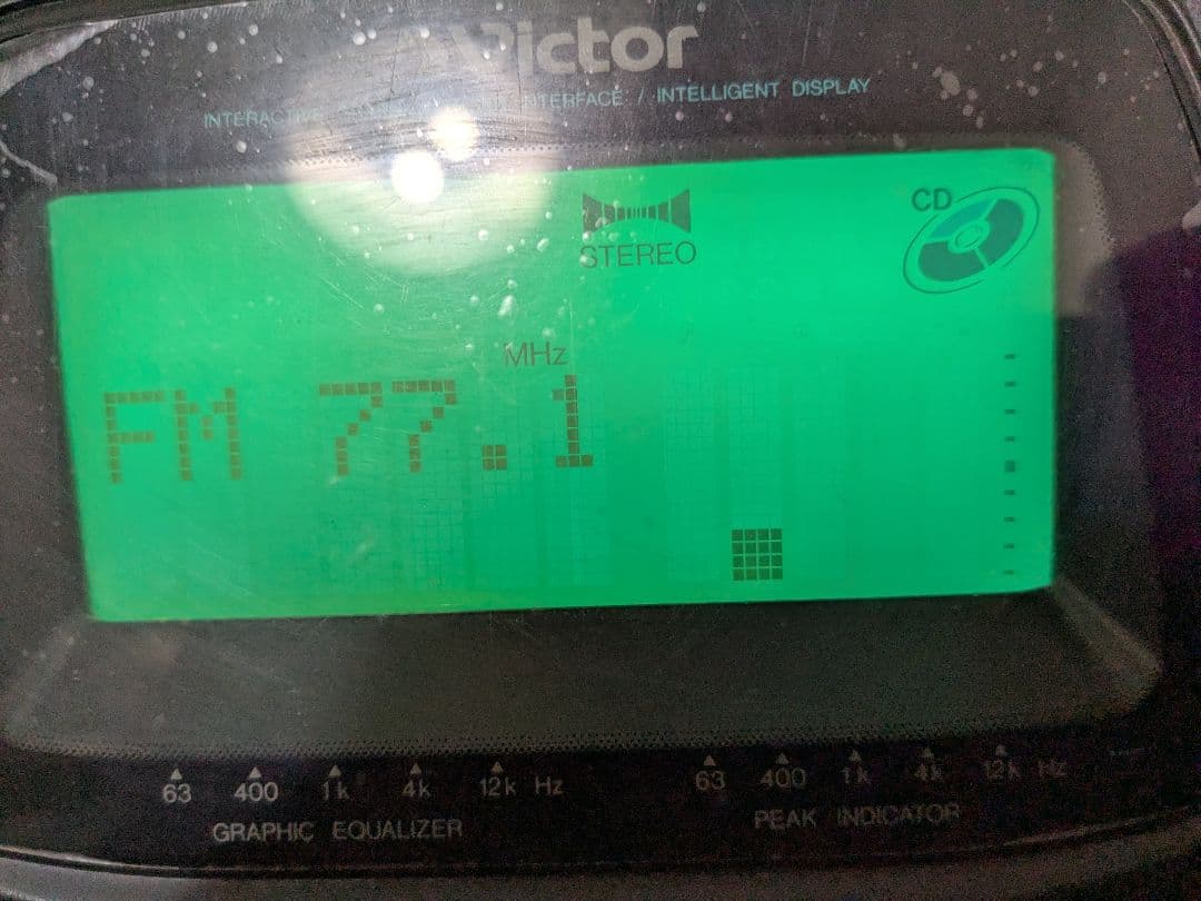 Victor　バブルラジカセ　RC-X777　平成レトロ　昭和レトロ