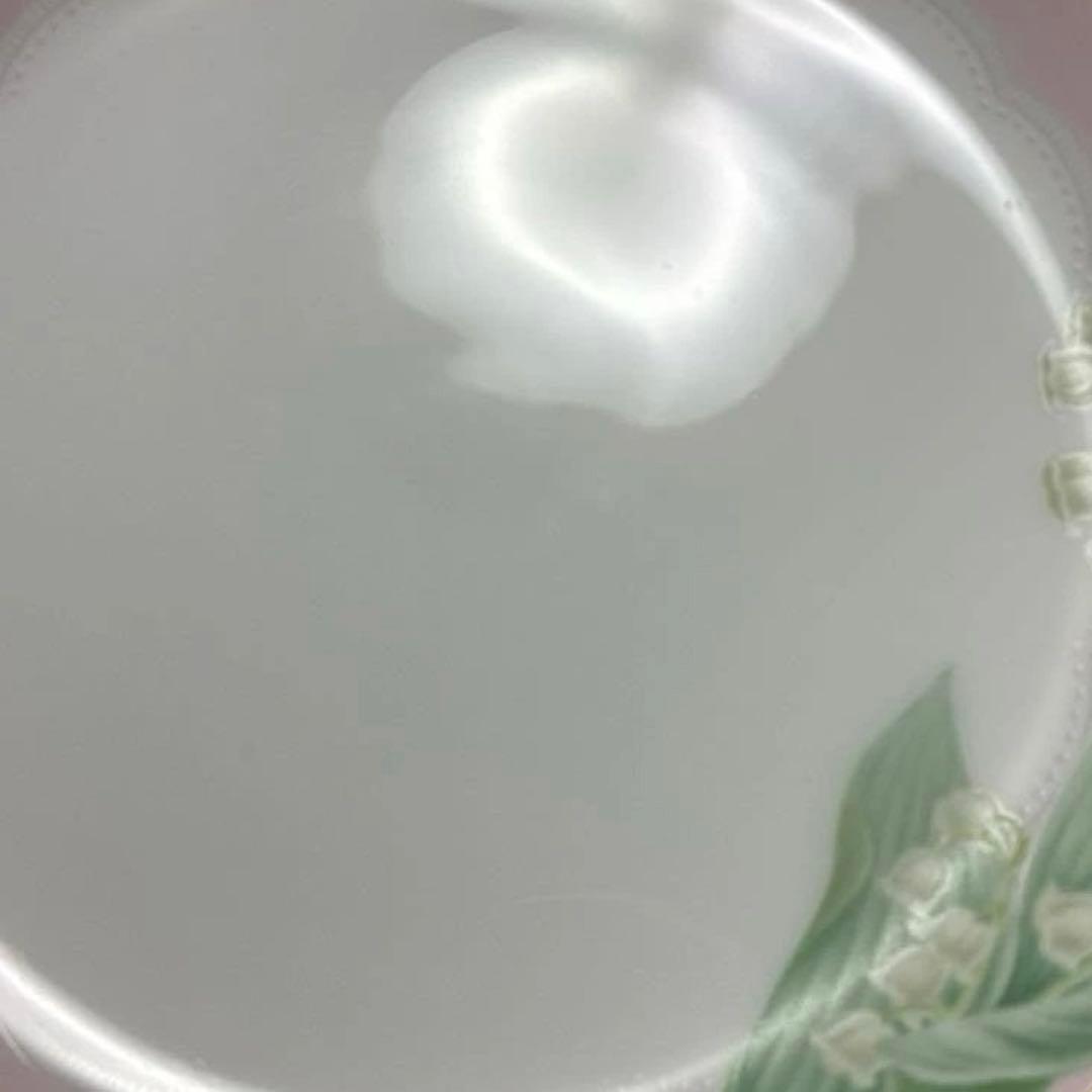 大倉陶園　白磁　鈴蘭　プレート　4枚