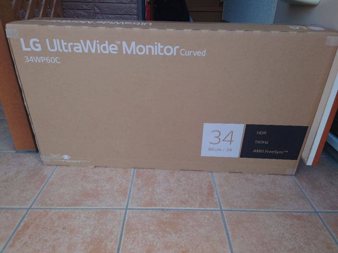 【新品未開封】LG ゲーミング モニター UltraGear 34WP60C-B