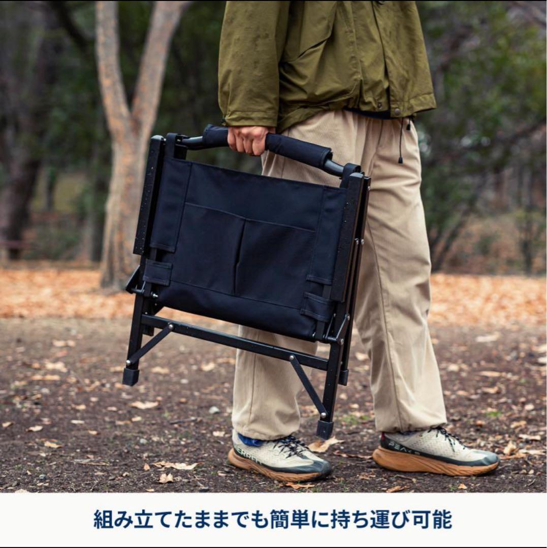 Hilander ウッドフレームチェアEX アウトドア キャンプ