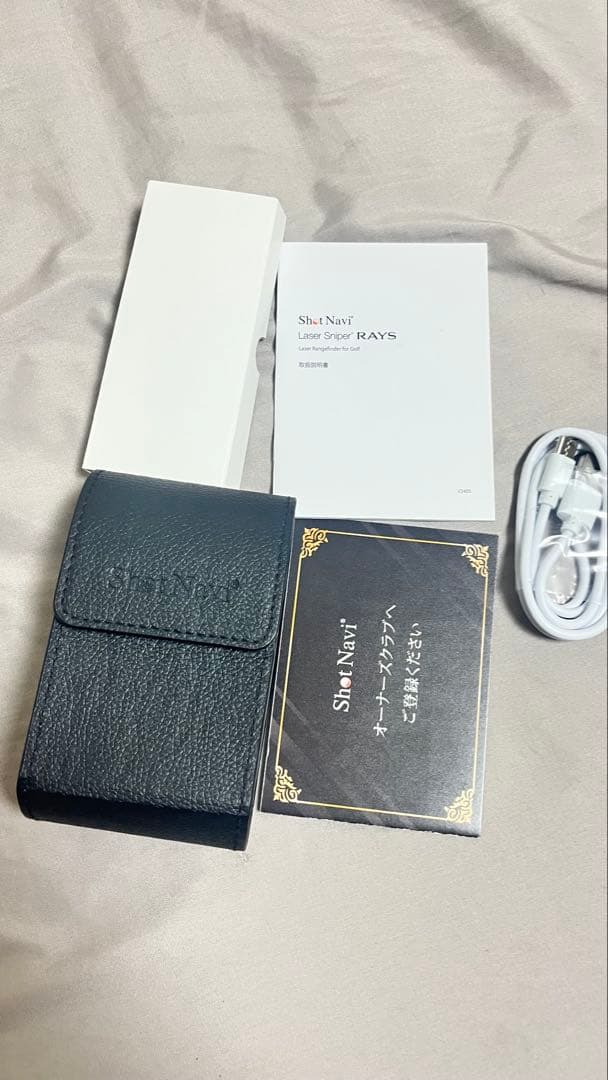 新品　Shot Navi Laser Sniper RAYS ゴルフ用距離計