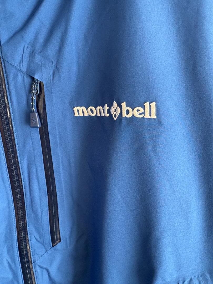 mont-bell パウダーグライド パーカ 青・Men's XL