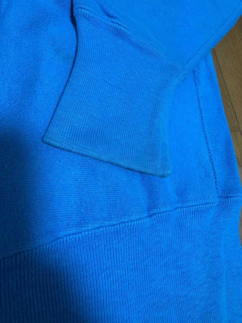 チャンピオン　リバースウィーブ 90s ブルー　水色　USA製　Mサイズ