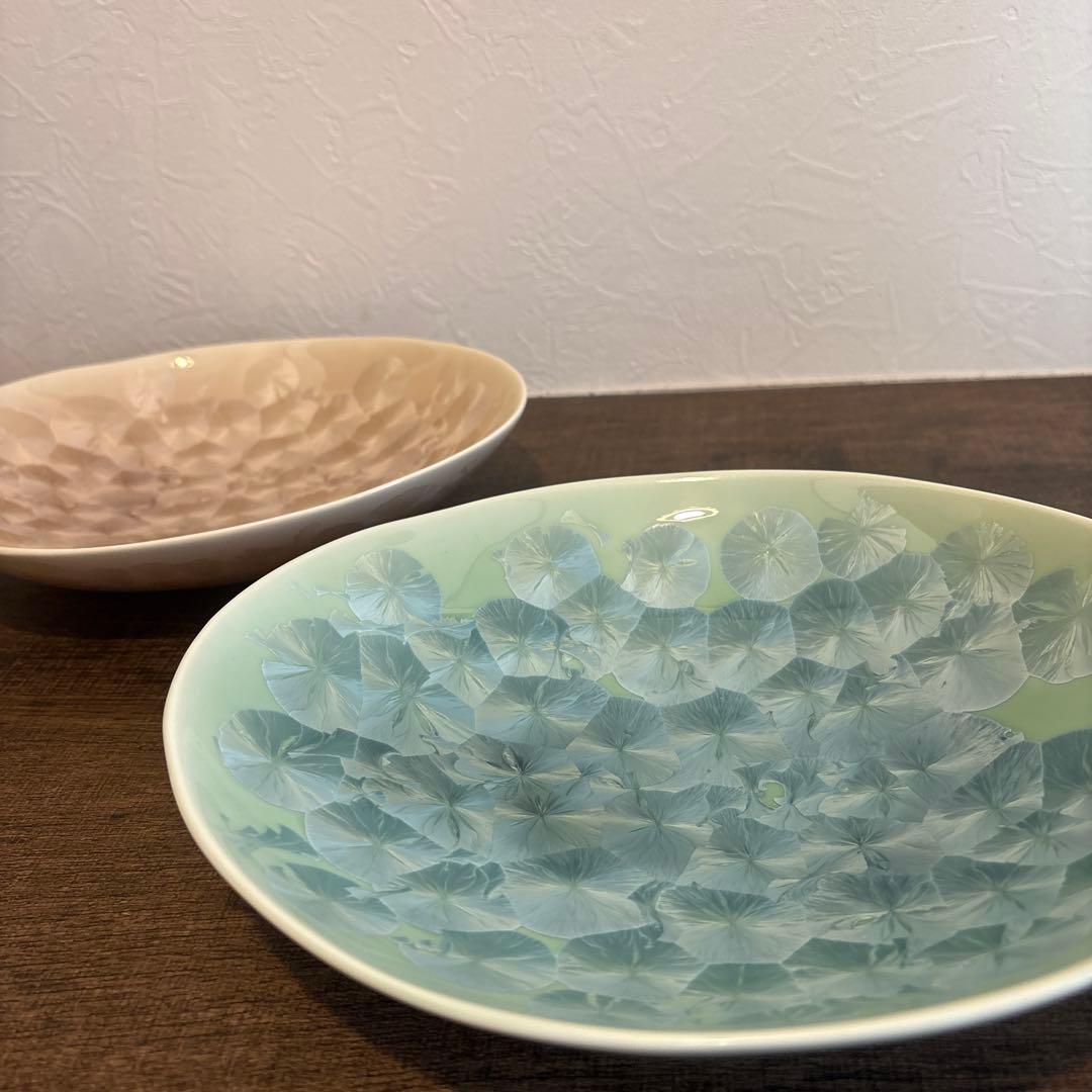 京焼　陶葊　陶あん　亜鉛結晶釉　京都　優美　新品未使用