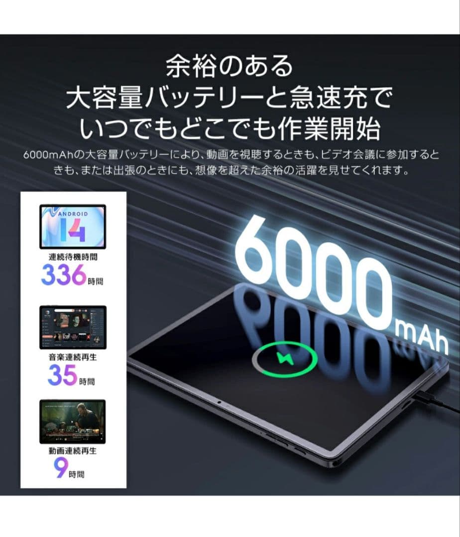 Wpawa HT10-A Androidタブレット 10.1インチ