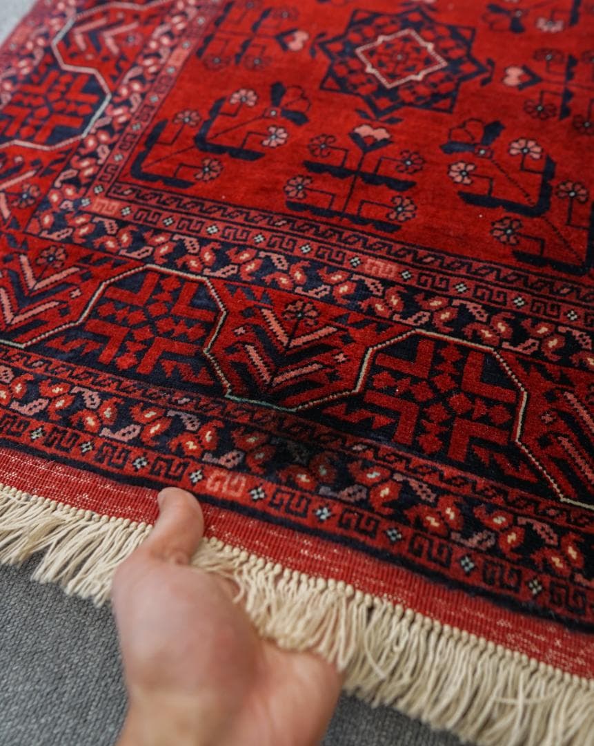 Syo アフガニスタン絨毯 カールモハメディ ビルジク ペルシャ絨毯