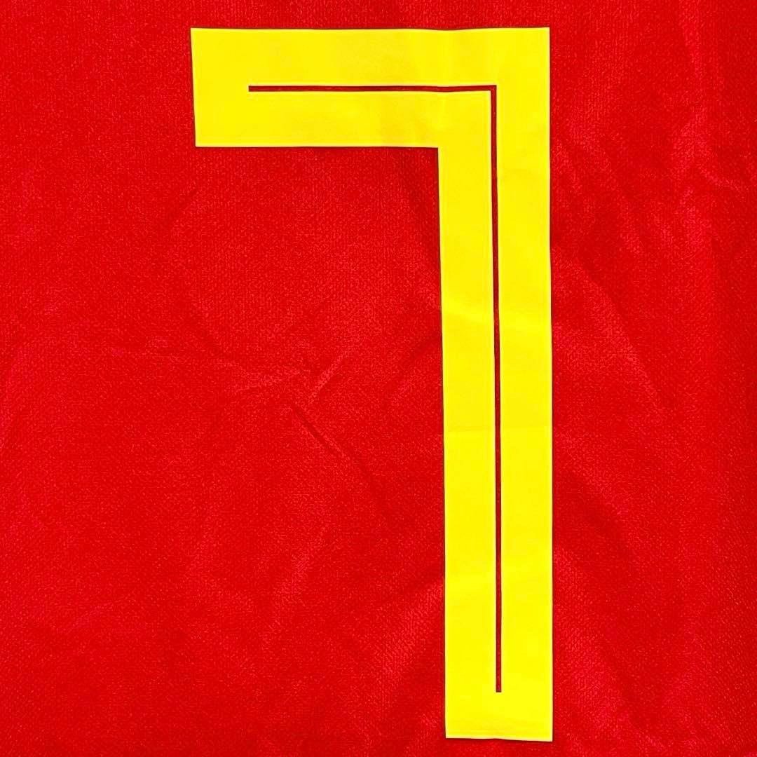 【新品/タグ付き】2018ロシアW杯 ベルギー代表 ♯7 デブライネ【Lサイズ】