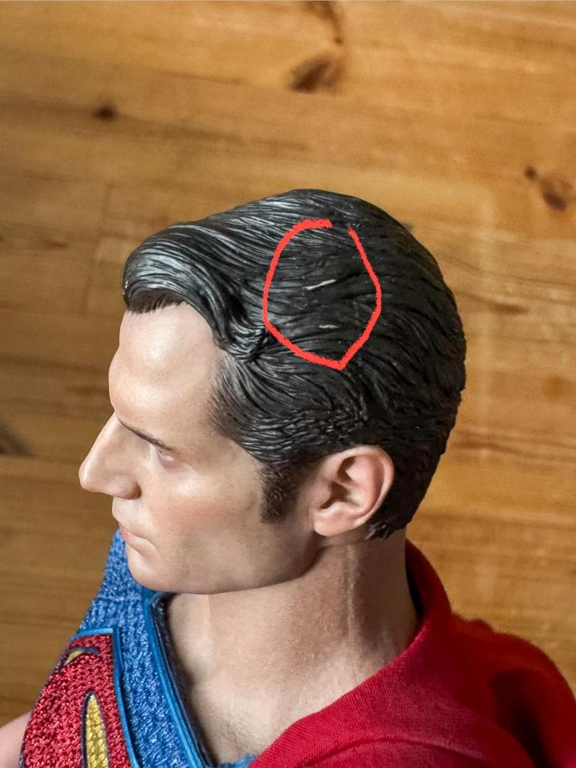 ホットトイズ　ジャスティス・リーグ スーパーマン フィギュア