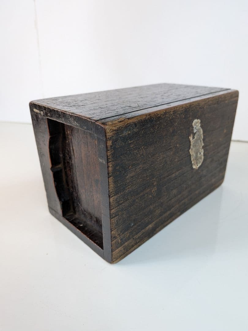 もも 古道具／御神籤／賽銭箱／縁起物／明治時代物／開運招福／木製