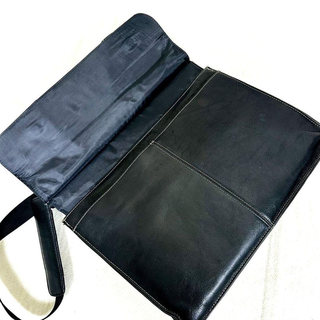 極美品 ウィルソンズレザー 2way ビジネスバッグ ブリーフケース 2室本革