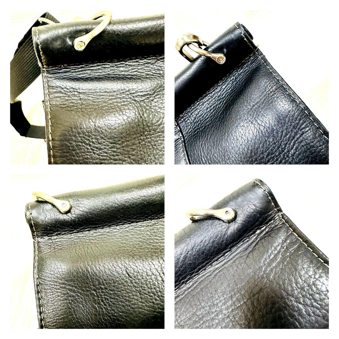 極美品 ウィルソンズレザー 2way ビジネスバッグ ブリーフケース 2室本革