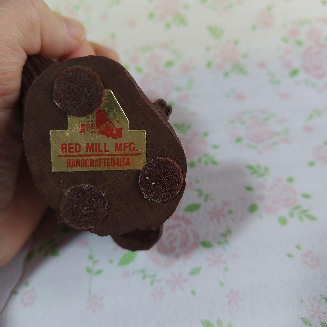 RED MIll MFG ハンドクラフト　USA フクロウ　レトロ　87年