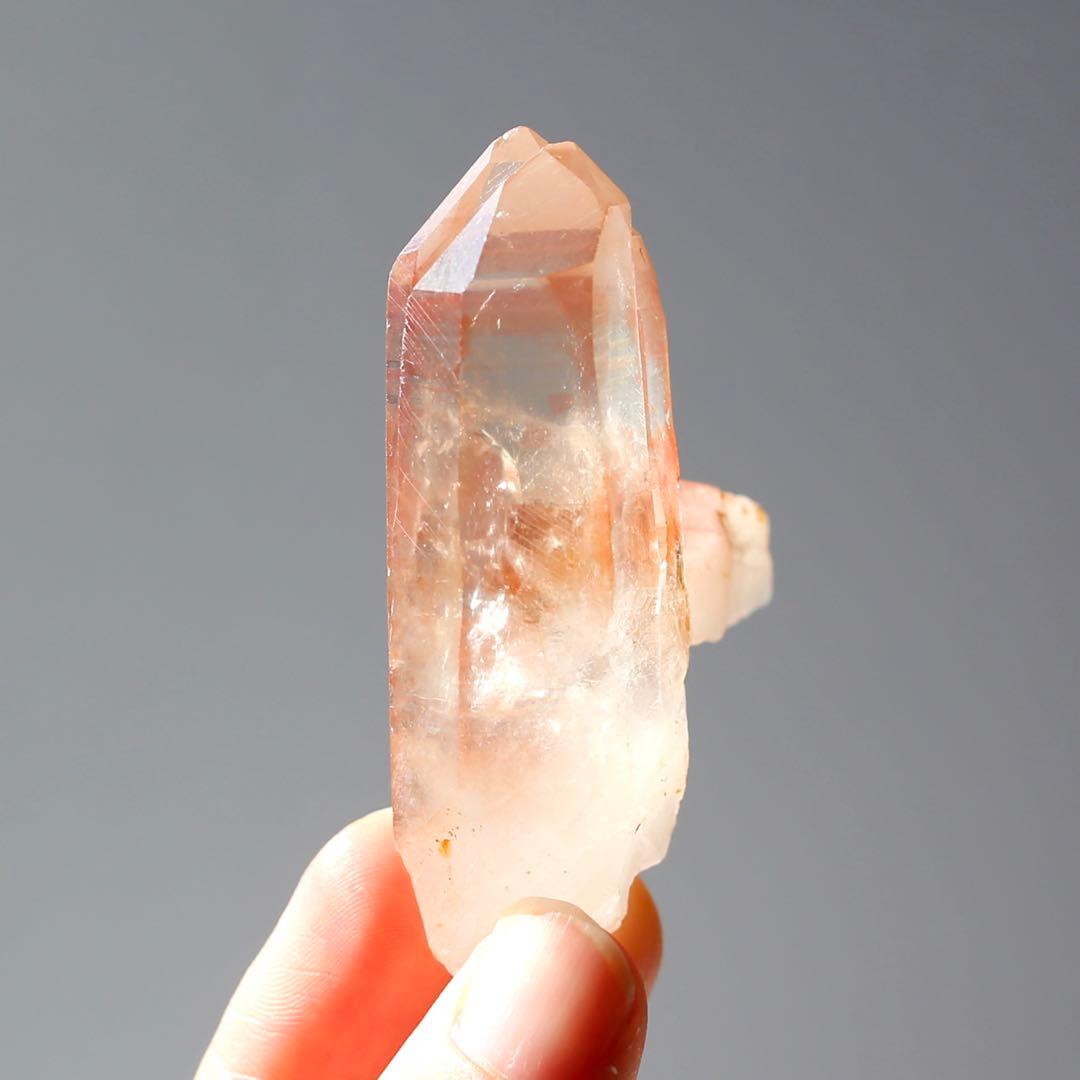 ソウルメイトツイン ディープピンクレムリアンシード 天然石 水晶 ツインレイ