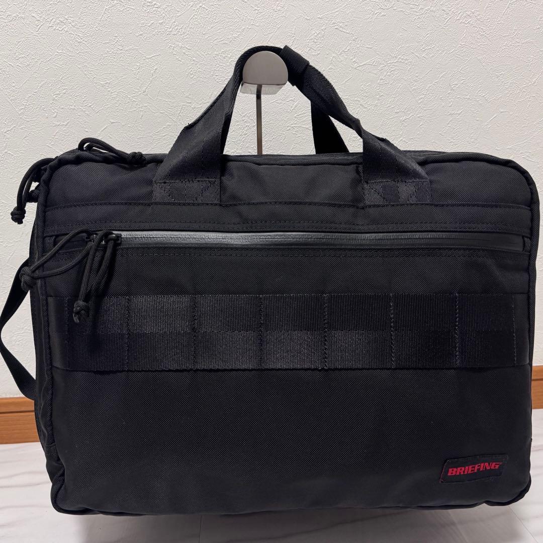 極美品✨ブリーフィング 3way ビジネスリュックTR-3 S MW WP 黒