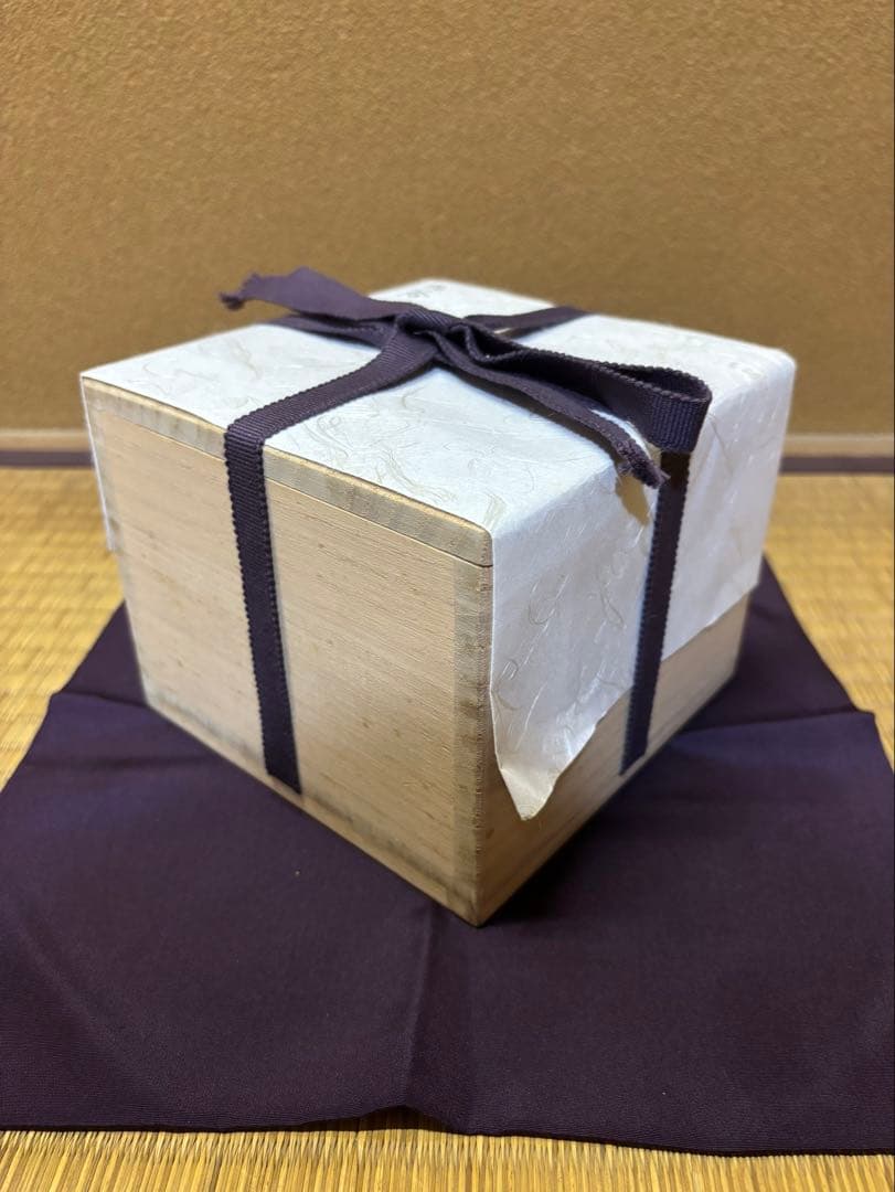 九谷焼　見附正康　赤絵細描鳳凰図　茶碗　茶道具　鑑賞美術