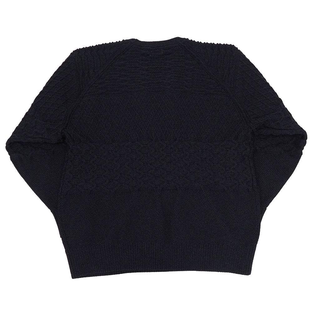 B07393 25FW nanamica セーター ダークネイビー XS