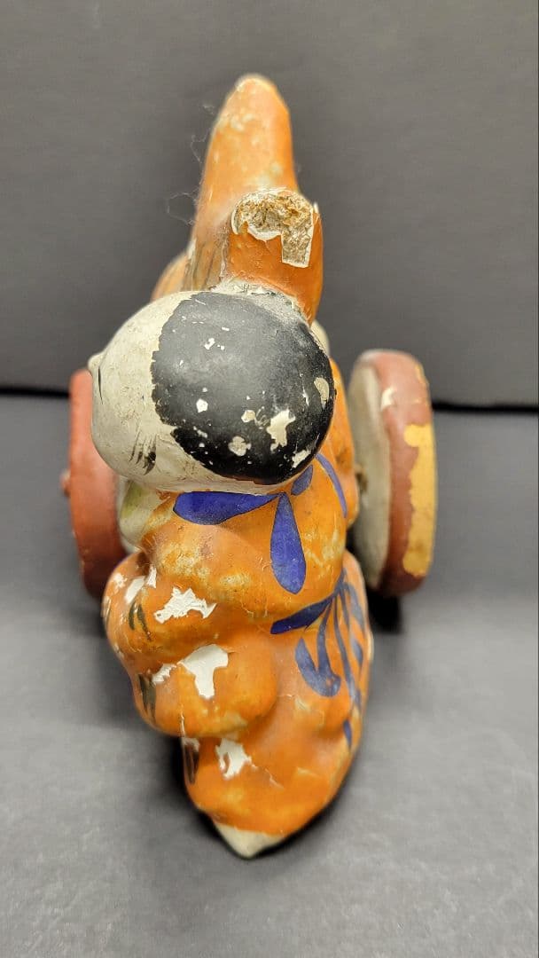 おめでたい 江戸時代 鯛車 郷土玩具 郷土人形 土人形 練物人形