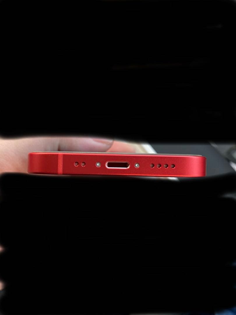 ジャンク品　必ず説明欄を読んでください　iPhone 12 mini レッド