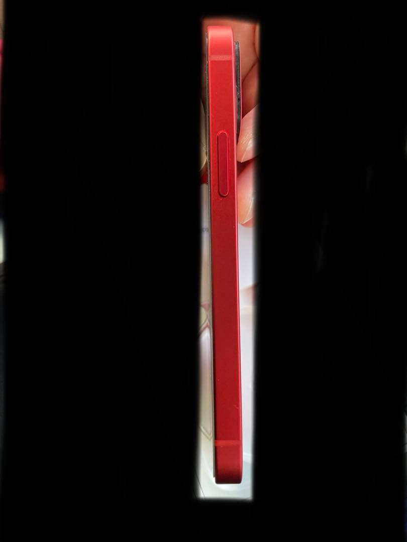 ジャンク品　必ず説明欄を読んでください　iPhone 12 mini レッド