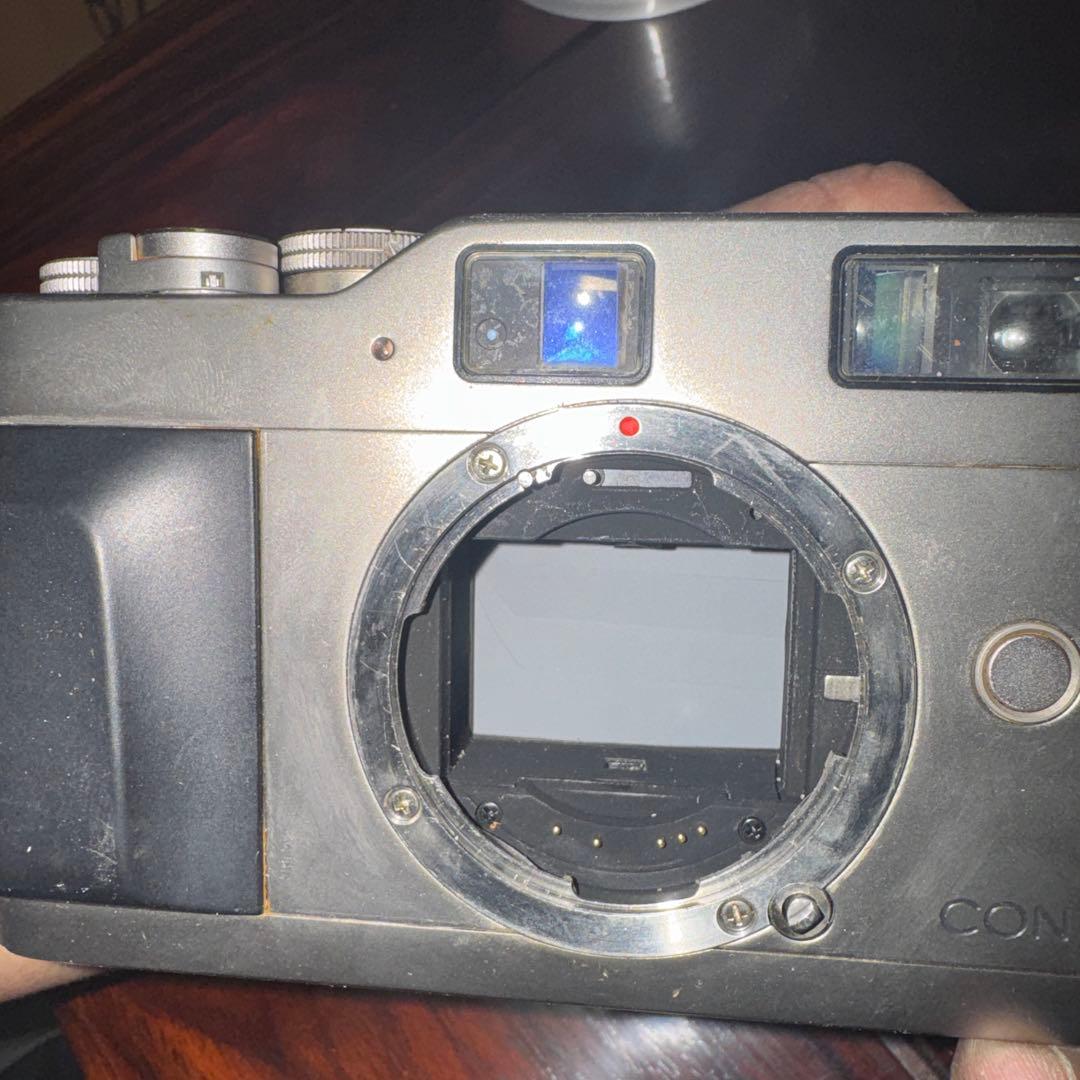 コンタックスCONTAX G1 コンパクトカメラ シルバー 動作未確認　ジャンク