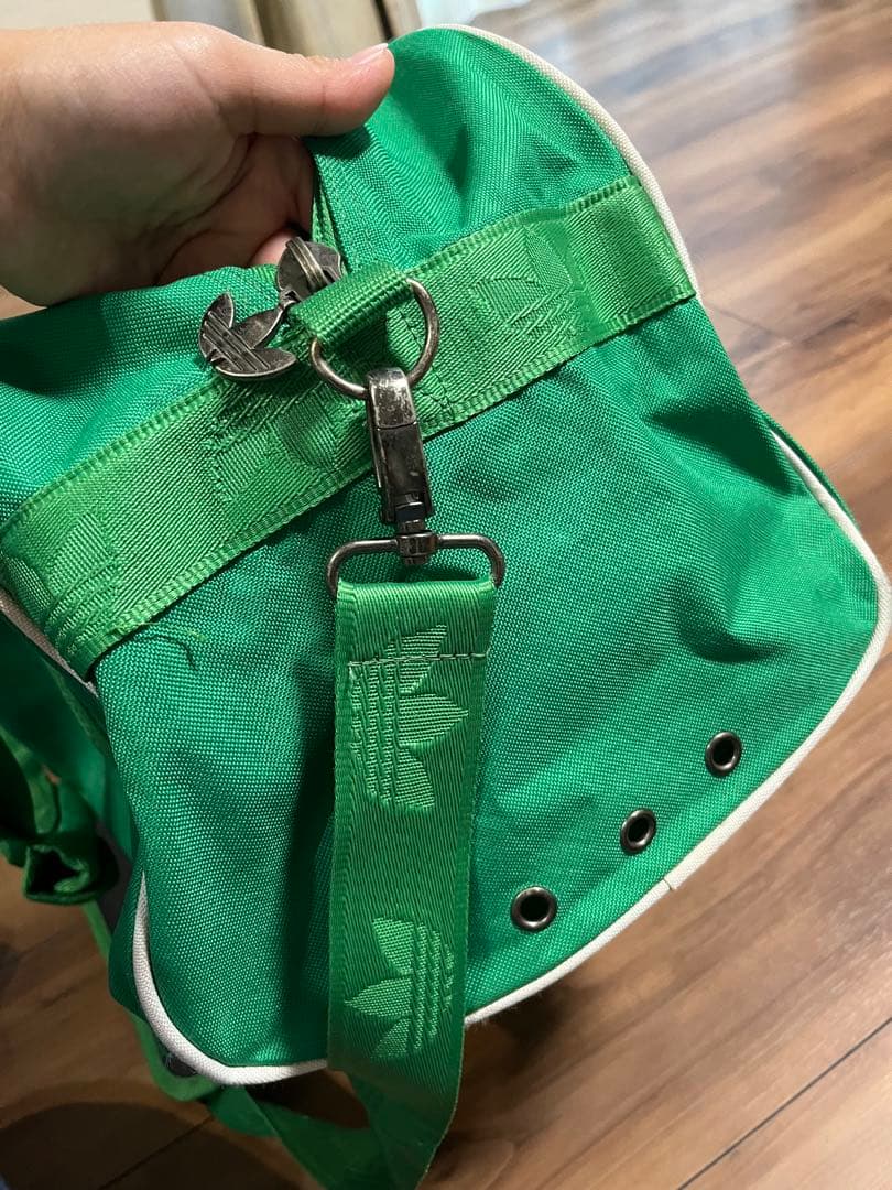 レア★ヴィンテージ　昭和　平成　レトロ　古着　adidas ボストンバッグ