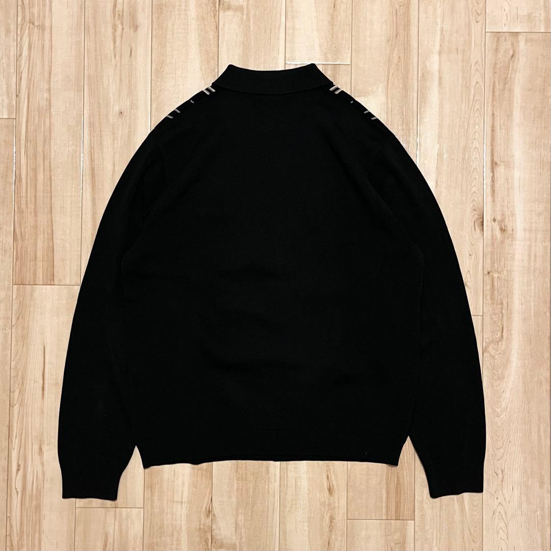 激レア！2018AW SUPREME“VERTICAL STRIPE”ニットポロ