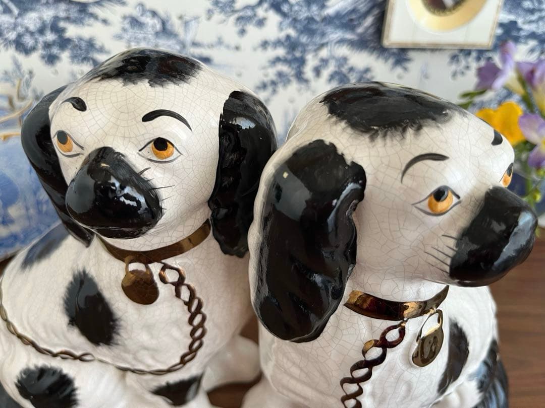 スタッフォードシャードッグ 22.5cm ♤ 英国ヴィンテージ