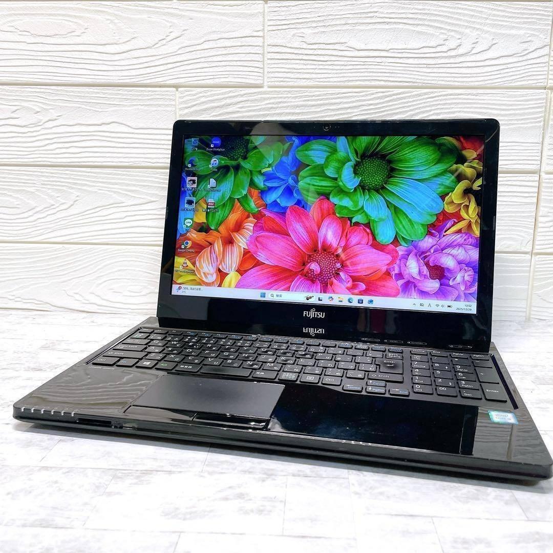 爆速✨大容量SSD500GB✨ Win11ノートパソコン カメラ オフィス