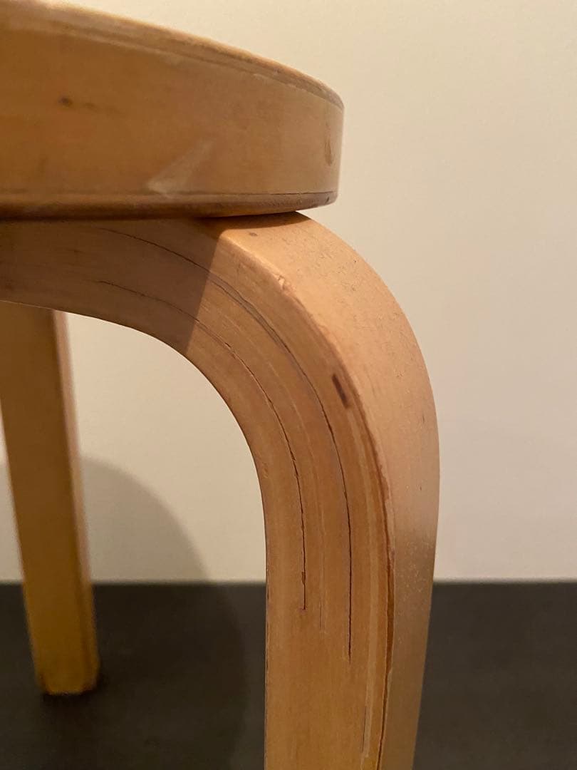 ビンテージ　アルヴァアアルト　スツール60 alvaraalto stool ②