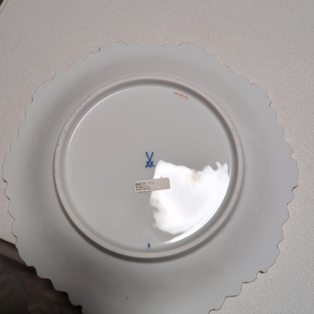 Meissenマイセン窯のキャビネットプレート