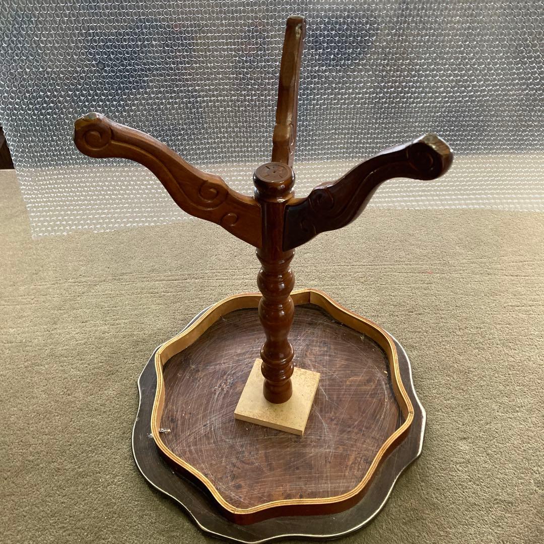 t*s様 象嵌 コーヒーテーブル　丸テーブル　サイドテーブル 幅52cm B