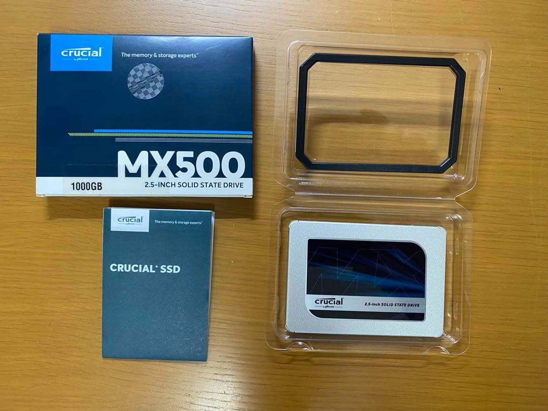 Crucial MX500 内蔵SSD 2.5インチ 1TB