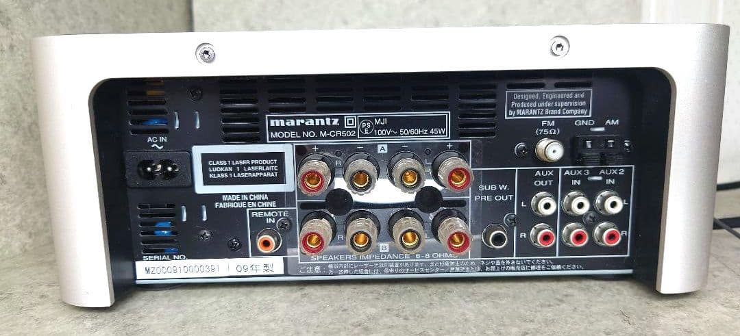marantz 　M-CR502　CDプレーヤー
