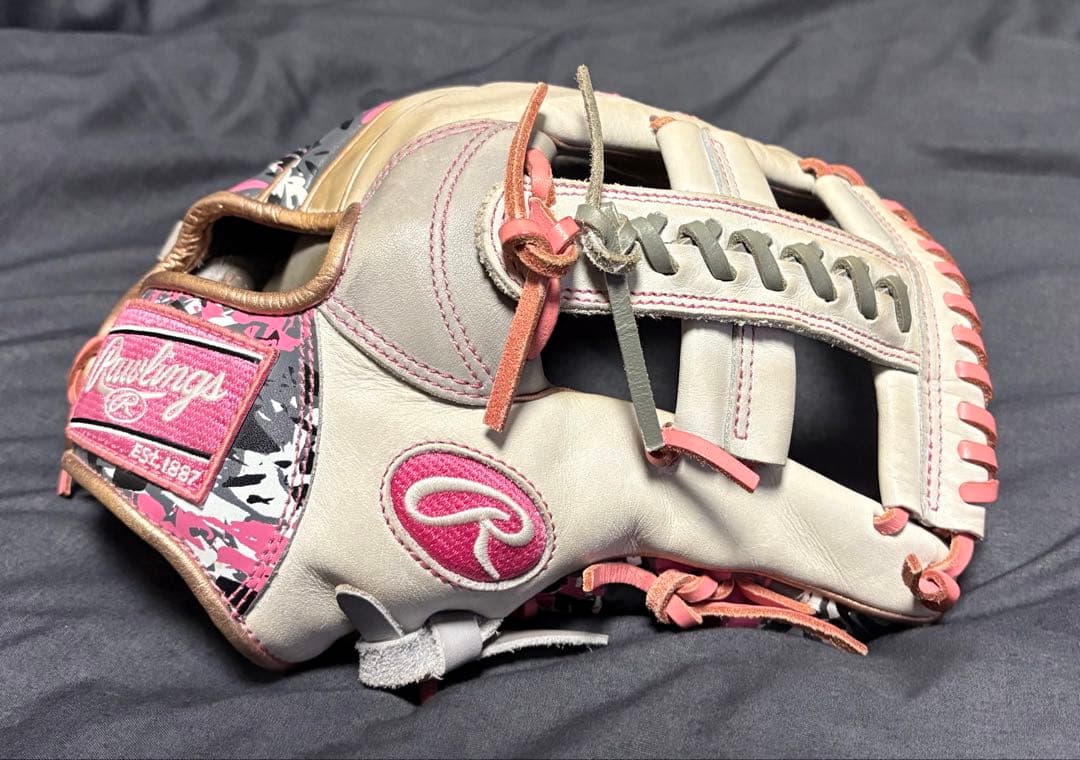 ローリングス　軟式内野用　グローブ　岡本モデル　母の日　HOH