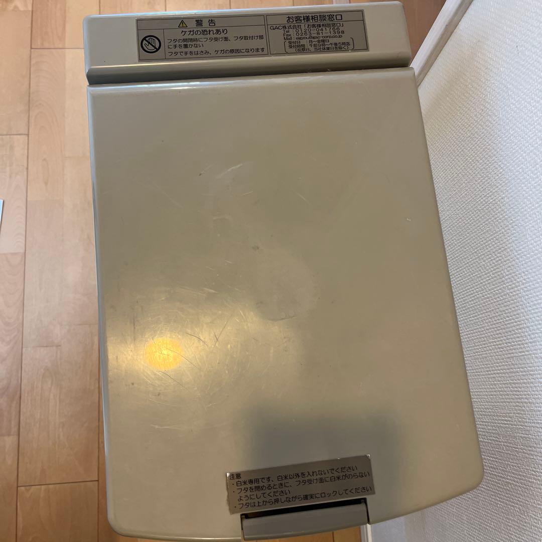 白米専用　電子冷却式　定温　米びつクーラ　取説付き