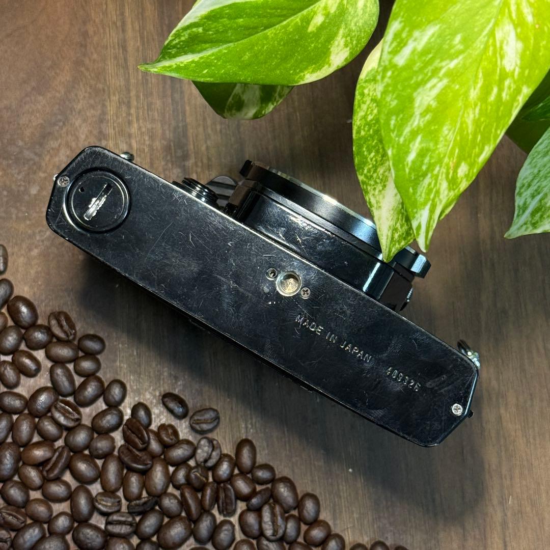 ✨本日のみ✨ブラックボディ美品✨実写・整備済✨OLYMPUS OM-1 完動品‼️