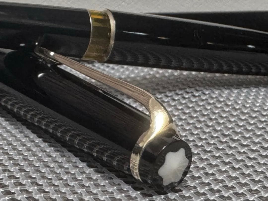 【美品】モンブラン万年筆 No12 1960s ペン先18c 750 ブラック